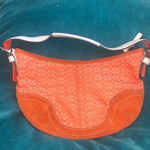 Coach Orange shoulder Bag🧡🧡